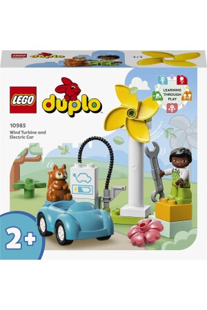 ® DUPLO® Town Wind Turbine 10985 – Bauset für Kinder ab 2 Jahren (16 Teile) - 4