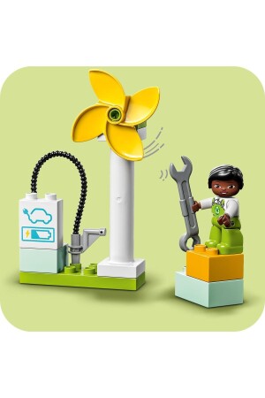 ® DUPLO® Town Wind Turbine 10985 – Bauset für Kinder ab 2 Jahren (16 Teile) - 5