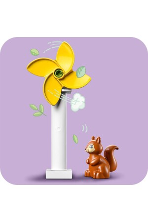 ® DUPLO® Town Wind Turbine 10985 – Bauset für Kinder ab 2 Jahren (16 Teile) - 7