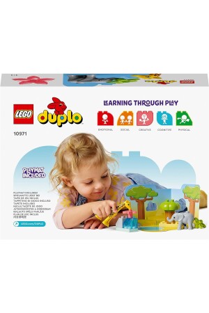 ® DUPLO® Vahşi Afrika Hayvanları 10971 - 2 Yaş ve Üzeri Çocuklar için Yapım Seti (10 Parça) - 9