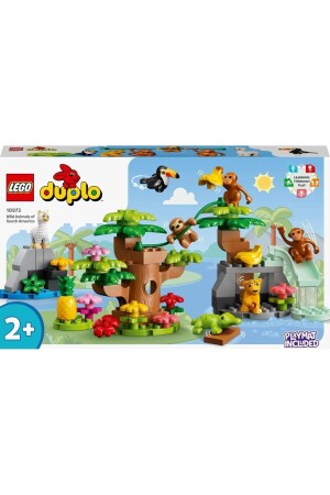 ® DUPLO® Vahşi Güney Amerika Hayvanları 10973 -2 Yaş ve Üzeri Çocuklar için Yapım Seti(71 Parça) - 9