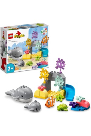 ® DUPLO® Vahşi Okyanus Hayvanları 10972 - 2 Yaş ve Üzeri Çocuklar için Yapım Seti (32 Parça) - 4