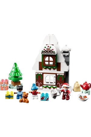 ® DUPLO® Weihnachtsmann-Lebkuchenhaus 10976 – Vorschul-Bauset (50 Teile) RS-L-10976 - 4