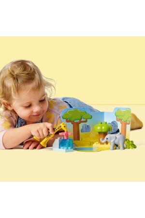 ® DUPLO® Wilde afrikanische Tiere 10971 – Bauset für Kinder ab 2 Jahren (10 Teile) - 7