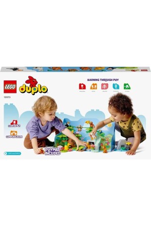 ® DUPLO® Wilde südamerikanische Tiere 10973 – Bauset für Kinder ab 2 Jahren (71 Teile) - 4