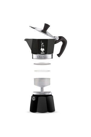 Durnes - Moka Express Siyah 3 Cup / Moka Pot DURNES-120620220002 - 3