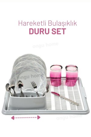 Duru Set Haraket Eden Bulaşıklık Bulaşık Durulama Seti - 1