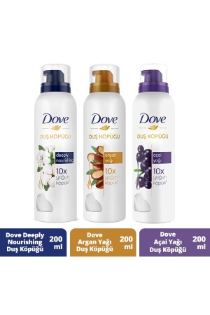 Duş Köpüğü Argan Yağı 200 ml Açai Yağı 200ml Depply Nourishing 200 ml - 1