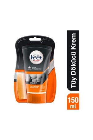 Dusch-Haarentfernungscreme für Männer, 150 ml - 3