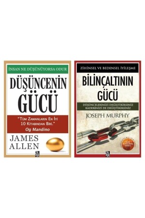 Düşüncenin Gücü - Bilinçaltının Gücü 2 Kitap Set - 2