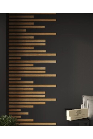 شريط تزيين الجدران من MNZ 5 أحجام مختلفة (100 سم + 80 سم + 60 سم + 40 سم + 20 سم) إجمالي 25 لوحة - Starwood