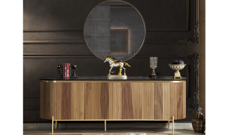 مُتَحَلّق من الذهب من الجوز - Cadde Yıldız