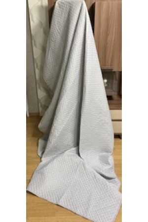 Düz Boya Lazer Kapitoneli Çok Amaçlı Pike Battal Boy 230x250 * Yatak Örtüsü - Gençev Home Collections