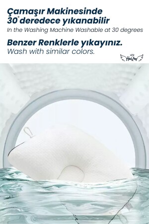 Düz Kafa Yastığı & Bebek Yastığı %100 Pamuk- Antibakteriyel- Terletmez Bebek kafa yastığı - 8