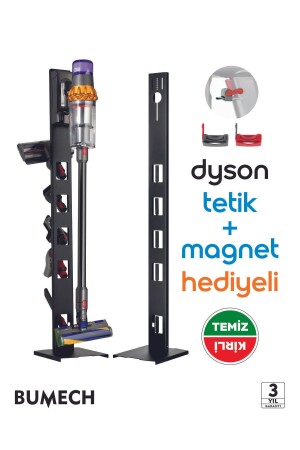 Dyson-kompatibler Staubsaugerständer mit quadratischer Basis 162242525 - 1