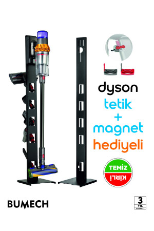 Dyson-kompatibler Staubsaugerständer mit quadratischer Basis 162242525 - 1