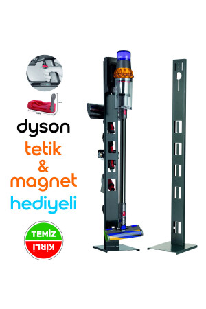 Dyson-kompatibler vertikaler Staubsaugerständer, schwarze Farbe V15 – V12 – V11 – V10 – V8 DysonStand01 - 1