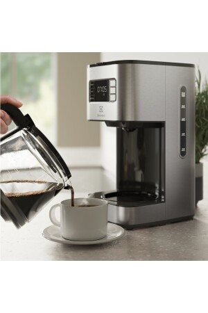 E5CM1-6ST Create 5 1000 W Aroma Ve Zaman Ayarlı Filtre Kahve Makinesi E5CM1_6ST - 7