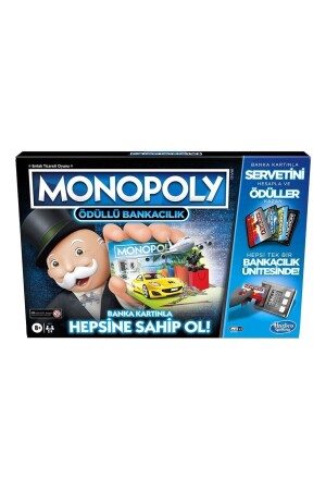 E8978 Monopoly Ödüllü Bankacılık- Hasbro Gaming -8 Yaş 010101INTE8978 - 6