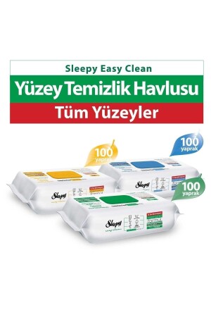 Easy Clean Beyaz Sabun Çamaşır Suyu Arap Sabunu 300 Yaprak - Sleepy