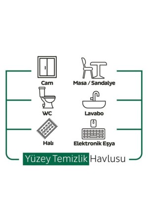 Easy Clean Yüzey Temizlik Havlusu 100 Yaprak - 3