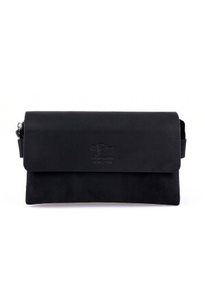 Echtes Kalbsleder Crazy Horse Schwarz Herren Hand Portfolio Clutch Bag 9288-zs 9288-Z - 7