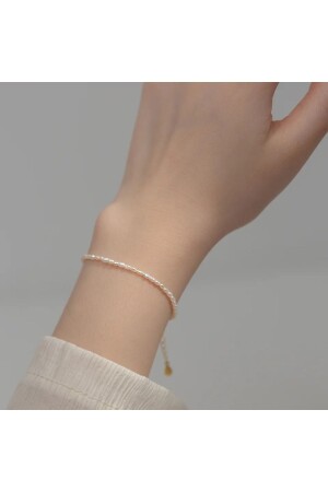 Echtes Perlmuttarmband aus feiner Gerste - 1