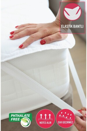 Eco Comfort Su Sıvı Geçirmez Yatak Koruyucu Alez ( Elastik Bantlı ) - Caretex
