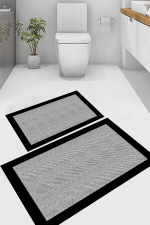 مقلاة حمام من نوع من أسلوب كلب - مقلاة سوداء رمدية - مجموعة حمام غير زلقية - مقلاة ديكوراتية - - Eco Concept