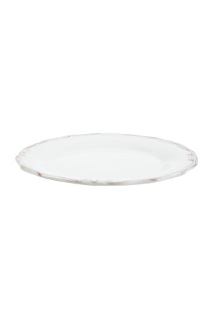 Ecru 6-teiliges Servierteller-Set – 25 cm 321908 - 7