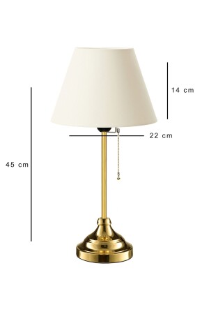 Edel Gold Body Lampenschirm Stoff Kopfteil Ayd-3110 - 5