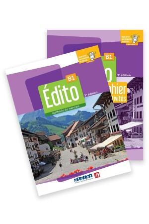 Edito B1: Methode des Französischen + Cahier d'activités +didierfle. App (3. Auflage) - 1