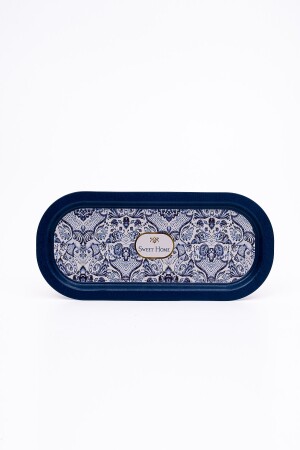 Ee168-7n Azulejos Sweet Home Desenli Oval Tepsi 16x35 Cm EE168 - 4