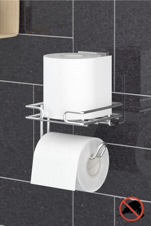 EF275 Chrom-Klebe-Ersatz-Toilettenpapierhalter 8697465004036 - 1