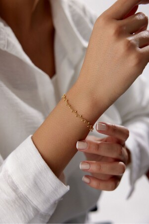 Efeu-Armband aus 14 Karat Gold - 4