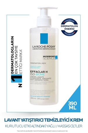 Effaclar H Isobiome Lavant Beruhigende Reinigungscreme für trockene Haut 390 ml 3337875777773 - 1