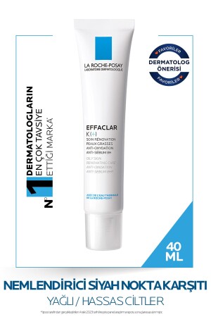 Effaclar K Pflegecreme für fettige Haut mit talgregulierender Wirkung, 40 ml 3337875613491 - 2