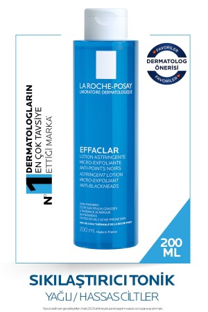 Effaclar Yağlı-Akne-Sivilceye Eğilimli Ciltler İçin Salisilik Asit İçeren Tonik 200ml - 1