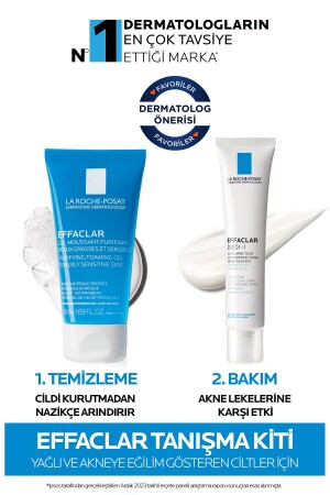 Effaclar Yağlı Ve Akneye Eğilim Gösteren Ciltlere Özel Seyahat Boy Bakım Seti 8690595814759 - 3