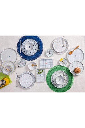 Effloresce 30 Parça 6 Kişilik Kahvaltı Takımı 04por035189 PRA-7779550-2852 - Porland