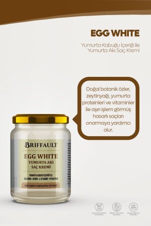 Egg White Yumurta Akı Saç Maskesi 200 ml - 3