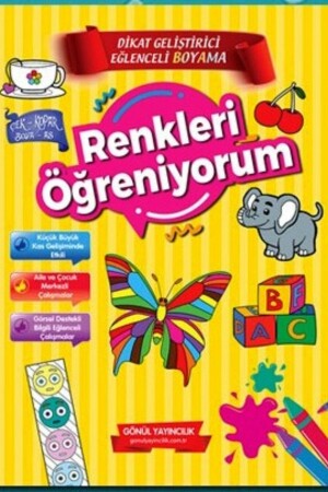 Eğitici Eğlenceli Boyama Seti 10 Kitap - 3