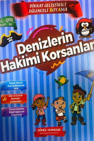 Eğitici Eğlenceli Boyama Seti 10 Kitap - 6