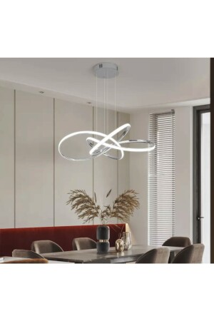 Ein importiertes Produkt, moderne Pendelleuchte, Power-LED-Kronleuchter, weißes Licht, Chrom-LED-Kronleuchter burenze526 - 3