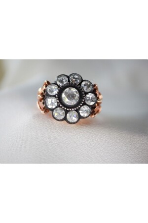 eins. 30-Karat-Diamant-Rose-Modellring - 1