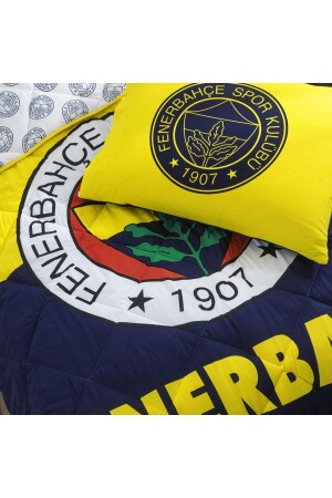 Einzelbett-Bettwäscheset mit Fenerbahçe-Logo und Kissen - 3