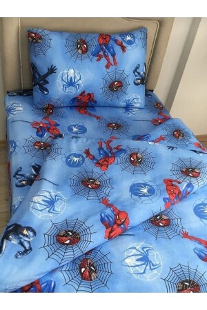 Einzelbett-Set für Kinder, Spiderman, Blau, Spiderman Nev. Tk. - 1