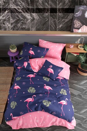 Einzelbettbezug-Set Flamingo PH1002 - 1