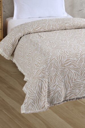 Einzelbettdecke 160x210 Beige ZEBRATEKYATAK - 3