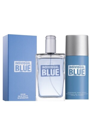 Einzeln Blau 100ml. Edt Herrenparfüm Individual Blue Herren Deodorant 150 ml. 8765434567876543 - 2